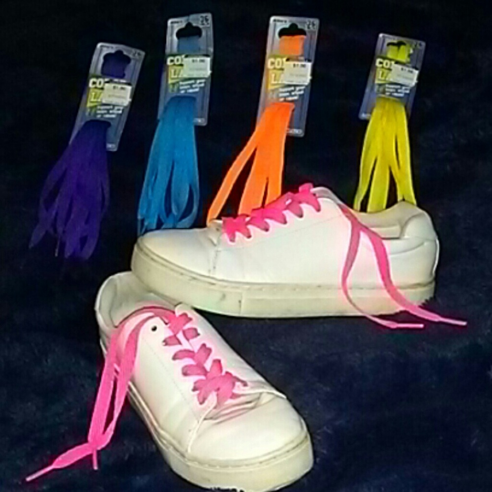 White H&M teni shoes